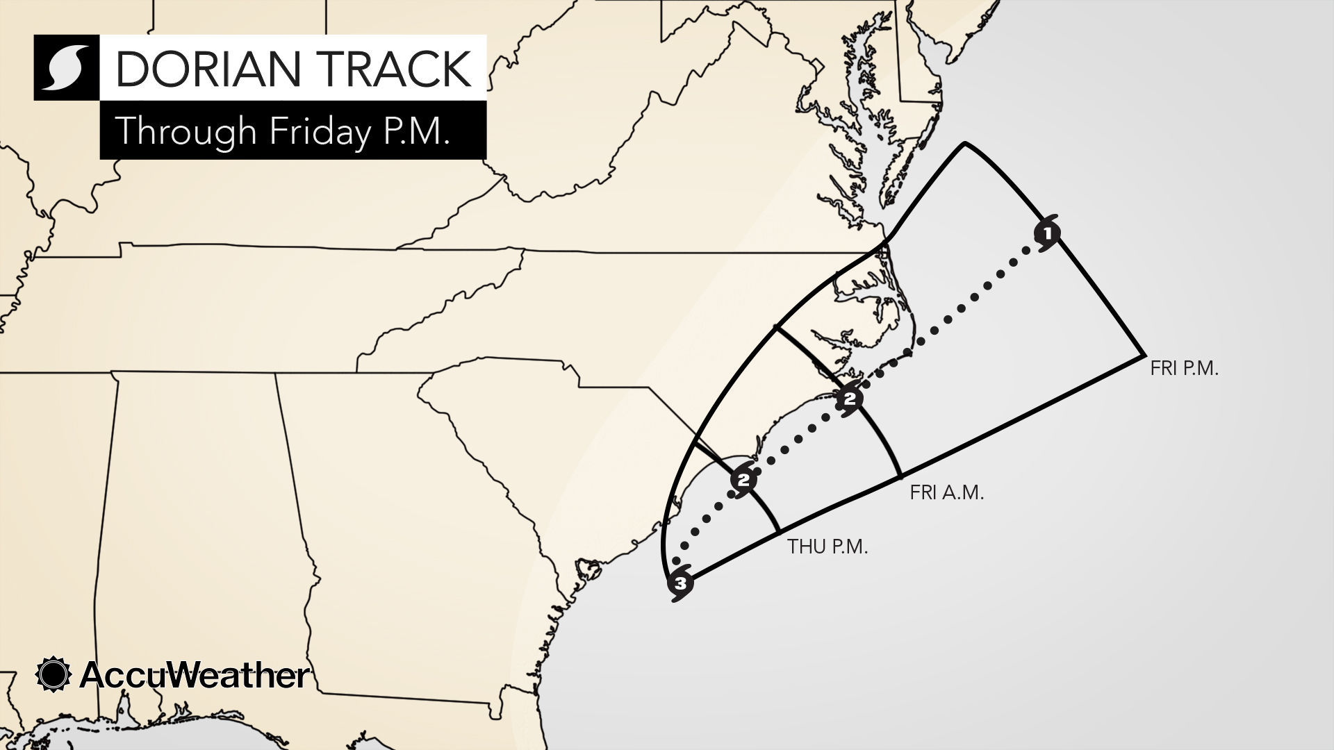 Dorian Track (Sept. 5)